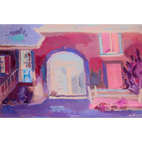 CHARLES CLEMENT : 'La maison bleue' (DOBIASCHOFSKY AUKTIONEN AG)