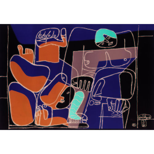 CHARLES-EDOUARD) LE CORBUSIER (EIGTL. JEANNERET : Chute de Barcelone 1939 (DOBIASCHOFSKY AUKTIONEN AG)