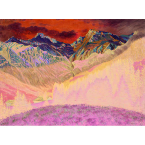 WALDEMAR THEOPHIL FINK : 'Abendstimmung' (DOBIASCHOFSKY AUKTIONEN AG)