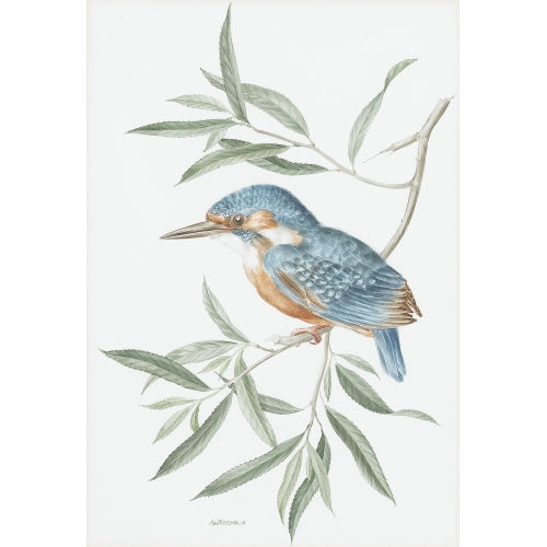 ANNE MARIE TRECHSLIN : Der Eisvogel (DOBIASCHOFSKY AUKTIONEN AG)