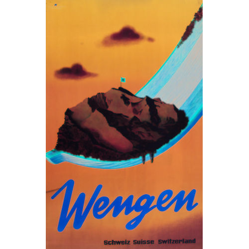 LEO KECK : 'Wengen' (DOBIASCHOFSKY AUKTIONEN AG)