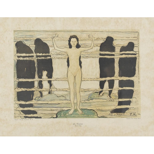 FERDINAND HODLER : 'Skizze zur Wahrheit' (DOBIASCHOFSKY AUKTIONEN AG)