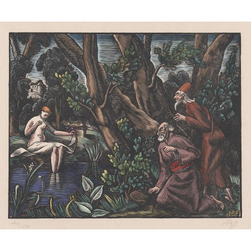 HENRY BISCHOFF : Susanna und die Alten (DOBIASCHOFSKY AUKTIONEN AG)
