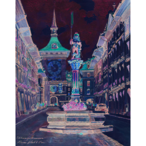 PIERRE CHATILLON : 'Z�hringerbrunnen' (DOBIASCHOFSKY AUKTIONEN AG)