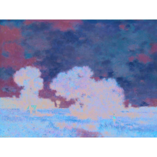 AUGUST SPECK : Sommerliche Landschaft bei Rohr bei R�mlang (DOBIASCHOFSKY AUKTIONEN AG)