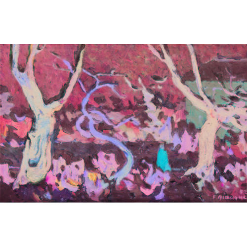 FERNAND GIAUQUE : 'Winterlandschaft' (DOBIASCHOFSKY AUKTIONEN AG)