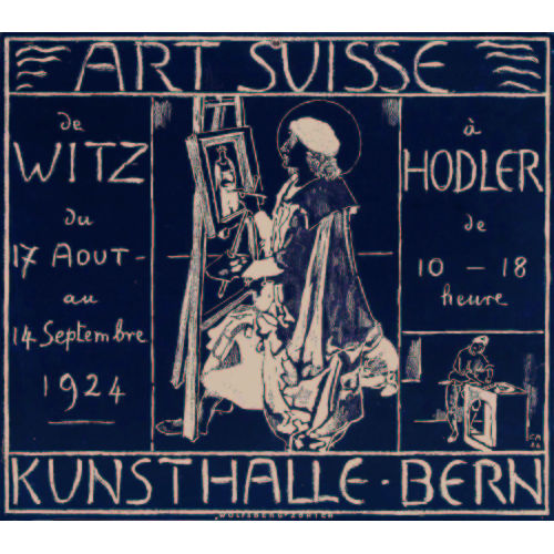 CUNO AMIET : 'Art Suisse 1924, von Witz bis Hodler' (DOBIASCHOFSKY AUKTIONEN AG)
