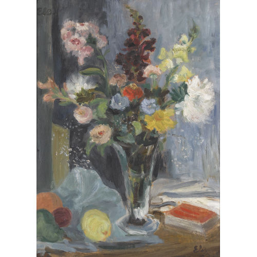 ELISABETH BOHNY : Blumenbouquet im Glas (DOBIASCHOFSKY AUKTIONEN AG)