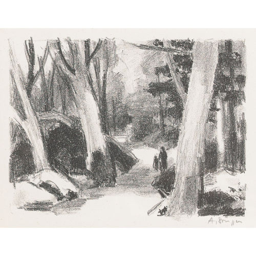 ARNOLD BR�GGER : Waldweg (DOBIASCHOFSKY AUKTIONEN AG)