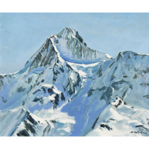 ALBERT NYFELER : 'Bietschhorn' (DOBIASCHOFSKY AUKTIONEN AG)