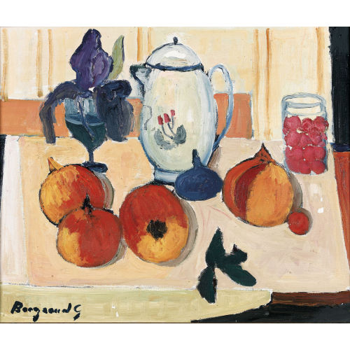 GEORGES BORGEAUD : 'Nature morte au fruits' (DOBIASCHOFSKY AUKTIONEN AG)