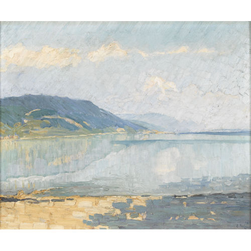 ERNST SAMUEL GEIGER : 'Auf der Petersinsel' (DOBIASCHOFSKY AUKTIONEN AG)