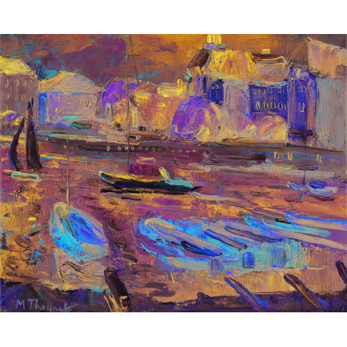 MAX ROBERT THEYNET : 'Port de Neuch�tel' (DOBIASCHOFSKY AUKTIONEN AG)
