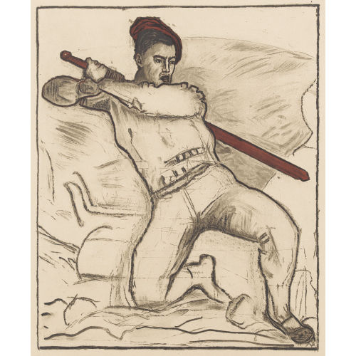 FERDINAND HODLER : R�ckzug aus Marignano (DOBIASCHOFSKY AUKTIONEN AG)