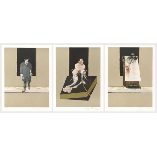FRANCIS BACON : Triptych, 1986-7 (DOBIASCHOFSKY AUKTIONEN AG)