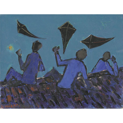 ITALO VALENTI : Ragazzi sul tetto (DOBIASCHOFSKY AUKTIONEN AG)