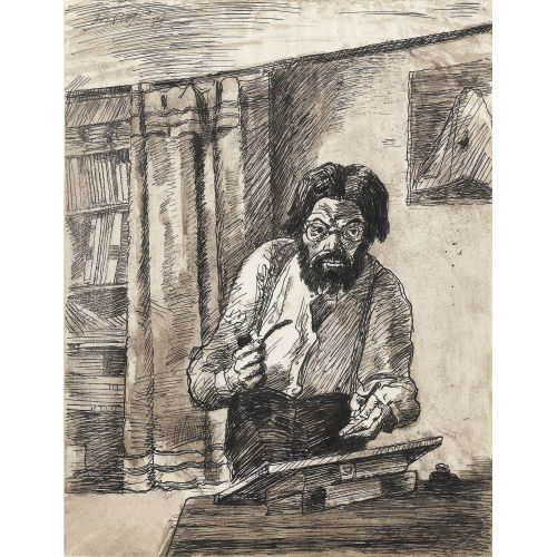 JOHANNES ROBERT SCH�RCH : 'Selbsportrait 1946' (DOBIASCHOFSKY AUKTIONEN AG)