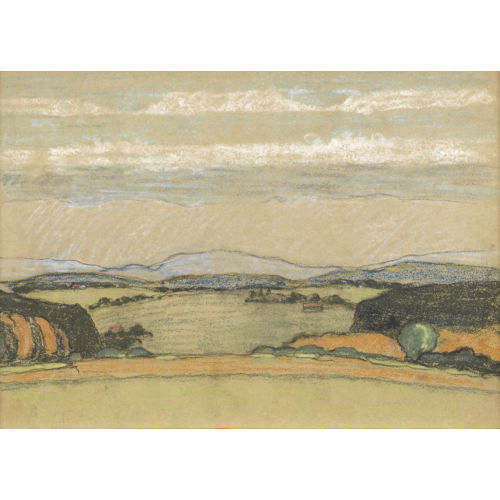 CUNO AMIET : Landschaft bei Oschwand (DOBIASCHOFSKY AUKTIONEN AG)