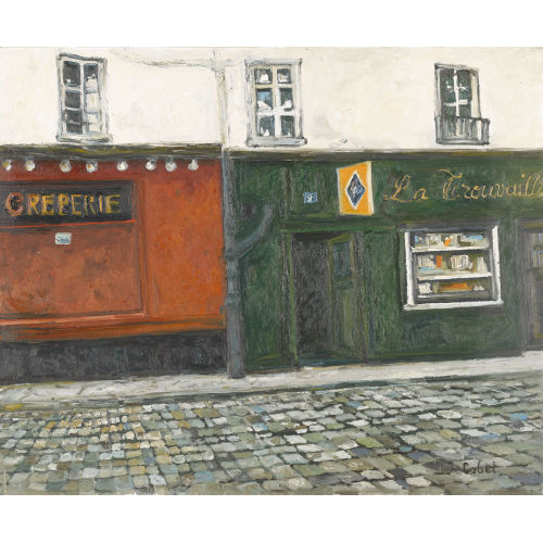 HANS-KONRAD) COBET (EIGTL. BETTLER : 'La Trouvaille (Montmartre)' (DOBIASCHOFSKY AUKTIONEN AG)