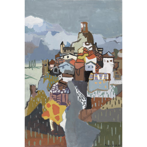 HANS JEGERLEHNER : 'Saillon I' (DOBIASCHOFSKY AUKTIONEN AG)