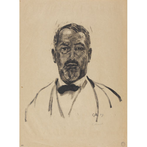 CUNO AMIET : Selbstbildnis (DOBIASCHOFSKY AUKTIONEN AG)