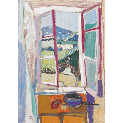 EUGEN FR�H : 'Fenster in Tegna' (DOBIASCHOFSKY AUKTIONEN AG)