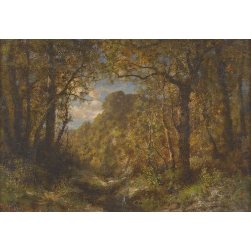 TRAUGOTT HERMANN R�DIS�HLI : Waldlichtung (DOBIASCHOFSKY AUKTIONEN AG)
