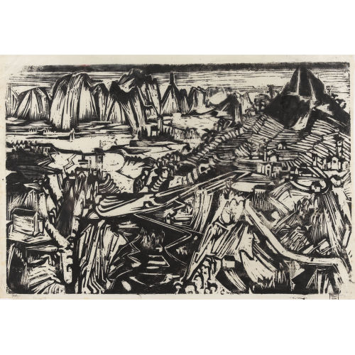 ALBERT M�LLER : Grosse Tessinerlandschaft (DOBIASCHOFSKY AUKTIONEN AG)