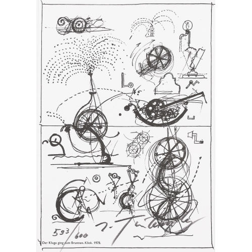 JEAN TINGUELY : 'Der Kluge ging zum Brunnen. Klick' (DOBIASCHOFSKY AUKTIONEN AG)