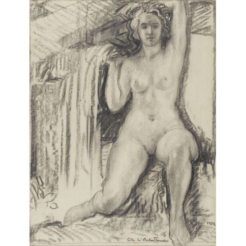 CHARLES L′EPLATTENIER : Femme nue (DOBIASCHOFSKY AUKTIONEN AG)
