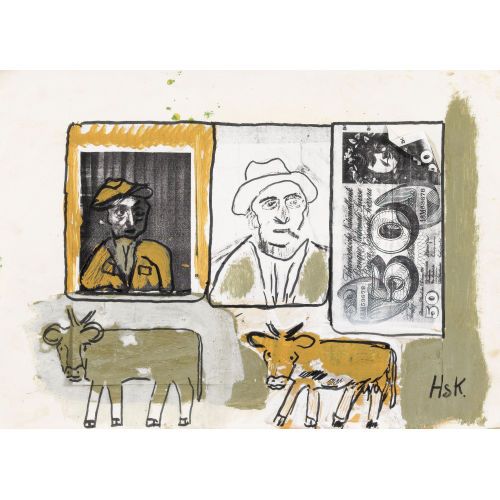 HANS KR�SI : Ohne Titel (DOBIASCHOFSKY AUKTIONEN AG)