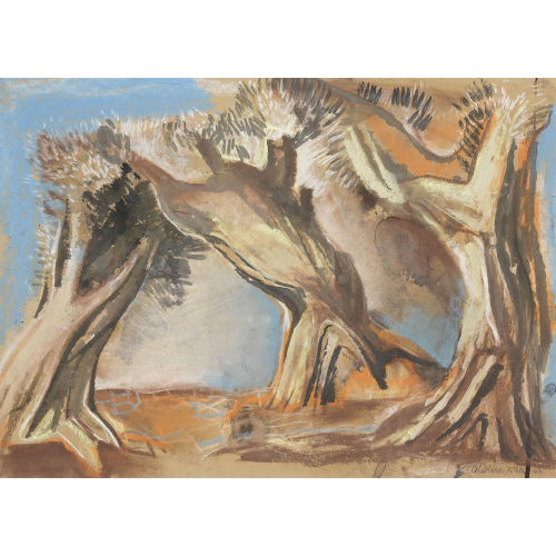RODOLPHE THEOPHILE BOSSHARD : 'Oliviers' (DOBIASCHOFSKY AUKTIONEN AG)