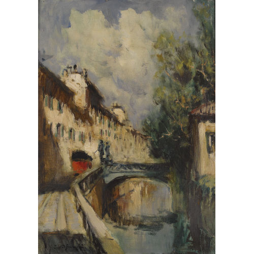 CIRANO CASTELFRANCHI : 'Vecchia Milano' (DOBIASCHOFSKY AUKTIONEN AG)