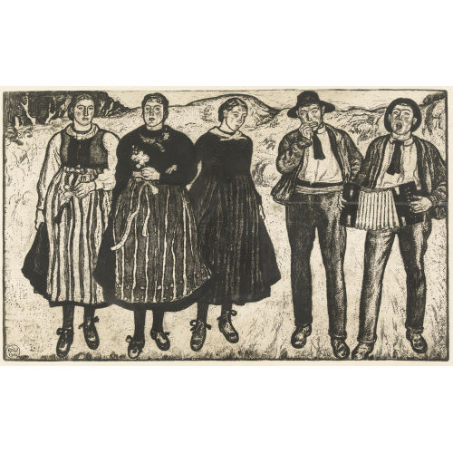 EDOUARD VALLET : Jour de f�te (DOBIASCHOFSKY AUKTIONEN AG)