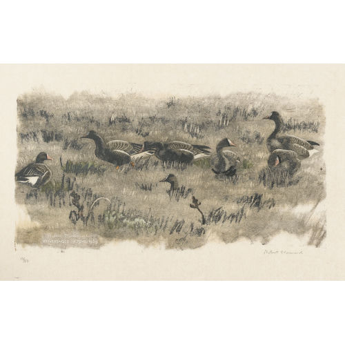 ROBERT HAINARD : Oies rieuses (DOBIASCHOFSKY AUKTIONEN AG)