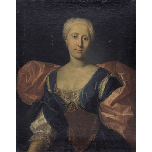 JOHANN RUDOLF I HUBER : Bildnis der Susanna Elisabetha Lupicki (DOBIASCHOFSKY AUKTIONEN AG)