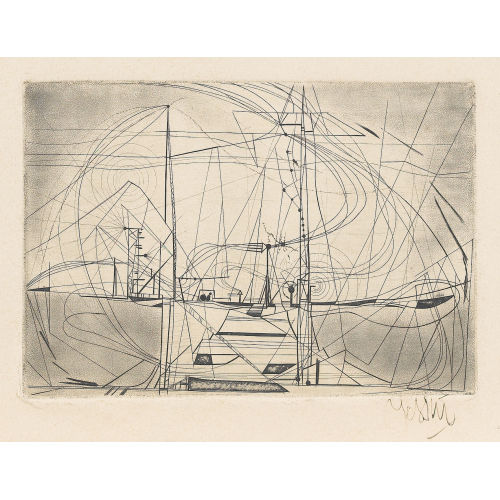ALBERT EDGAR YERSIN : Skurrile Landschaft (DOBIASCHOFSKY AUKTIONEN AG)