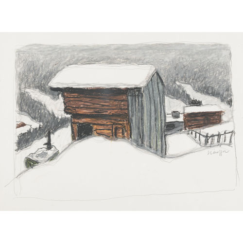 FRED STAUFFER : Winterstimmung (DOBIASCHOFSKY AUKTIONEN AG)