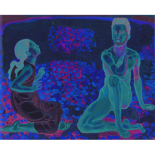 FERDINAND HODLER : 'Fr�hling' (DOBIASCHOFSKY AUKTIONEN AG)