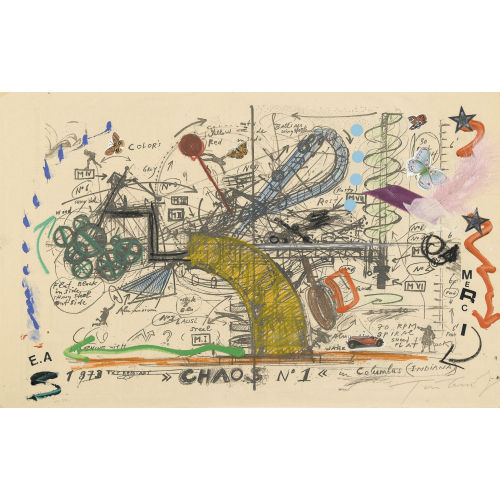 JEAN TINGUELY : 'Chaos Nr. 1' (DOBIASCHOFSKY AUKTIONEN AG)