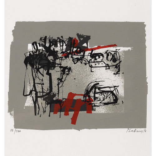 HERMANN PLATTNER : Expressive Komposition (DOBIASCHOFSKY AUKTIONEN AG)