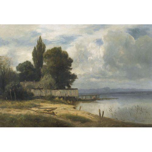 OTTO FR�LICHER : 'Landschaft am Starnberger See' (DOBIASCHOFSKY AUKTIONEN AG)