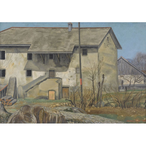 AIME VICTOR BARRAUD : Alte M�hle bei Mornex (DOBIASCHOFSKY AUKTIONEN AG)