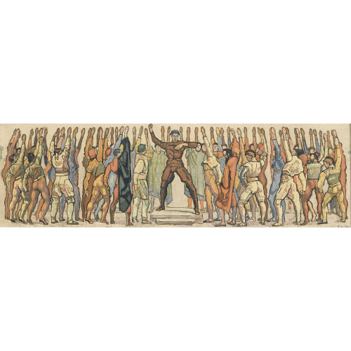 FERDINAND HODLER : Einstimmigkeit (DOBIASCHOFSKY AUKTIONEN AG)