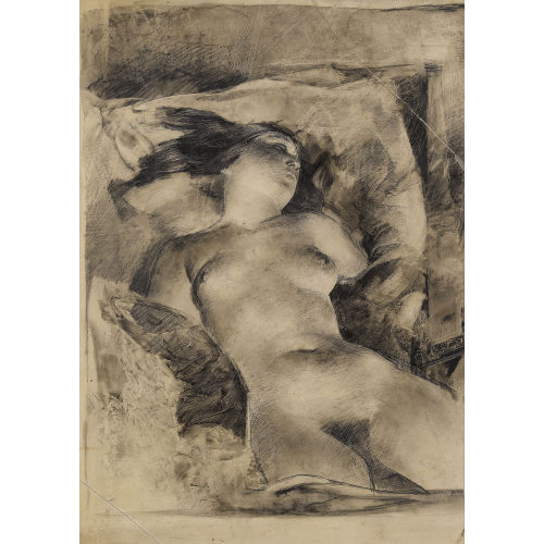 RODOLPHE THEOPHILE BOSSHARD : Liegender Akt (DOBIASCHOFSKY AUKTIONEN AG)