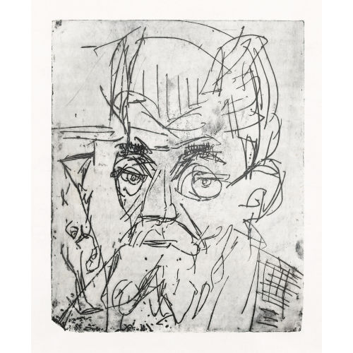 ERNST LUDWIG KIRCHNER : Alter Mann (DOBIASCHOFSKY AUKTIONEN AG)