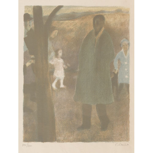 CUNO AMIET : Der Spaziergang (DOBIASCHOFSKY AUKTIONEN AG)
