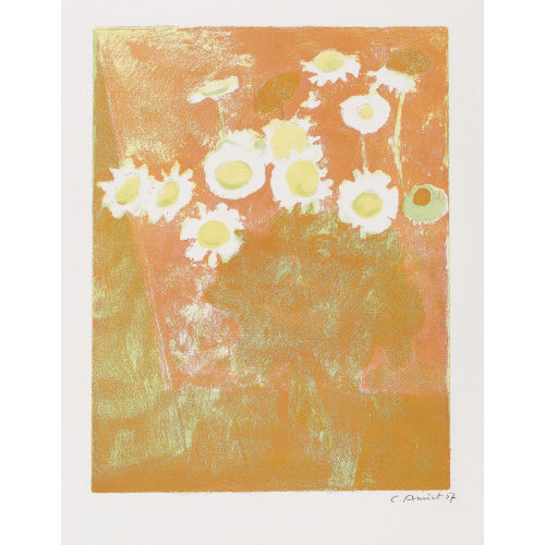 CUNO AMIET : Blumenstillleben: Margeriten (DOBIASCHOFSKY AUKTIONEN AG)
