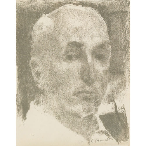 CUNO AMIET : Selbstbildnis (DOBIASCHOFSKY AUKTIONEN AG)