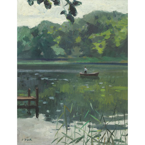 LEO DECK : 'Am Wohlensee' (DOBIASCHOFSKY AUKTIONEN AG)